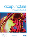 Acupuncture In Medicine期刊封面